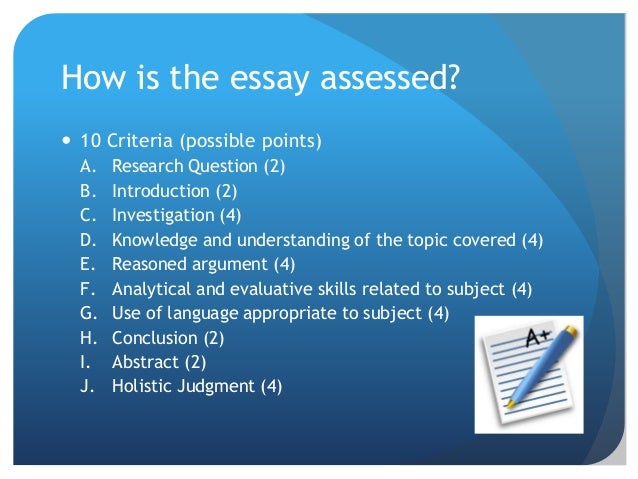 Introduction for extended essay ib