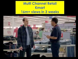 Multi Channel Retail
Kmart
16m+ views in 3 weeks
 