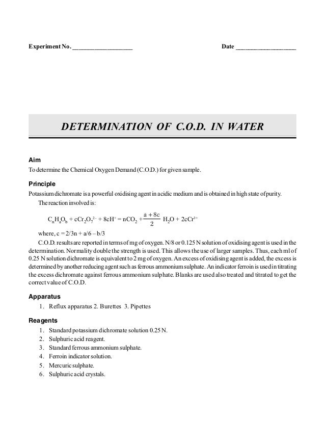 Environmental Engineering Lab Manual