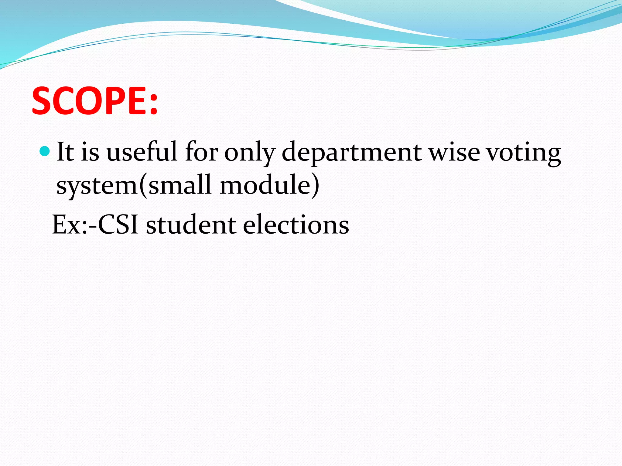 E voting UML diagrams | PPTX | Computing | Technology & Computing