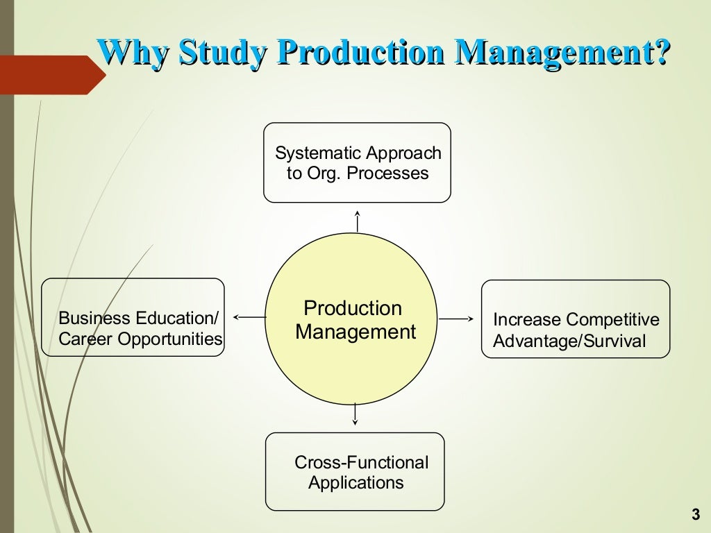 production management thesis pdf