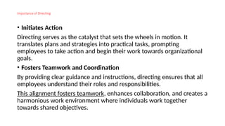 Economics engineering management directing and controlling | PPTX