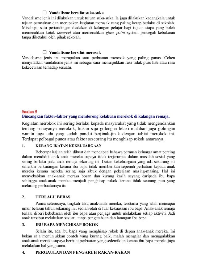 Contoh Ceramah Gejala Vandalisme - Contoh Liar