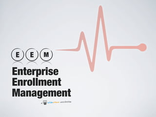 E   E   M

Enterprise
Enrollment
Management
 