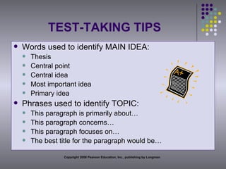 Chapter Four: Topics and Main Ideas | PPT