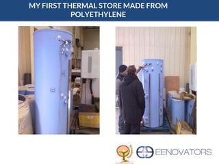 MY FIRST THERMAL STORE MADE FROM
POLYETHYLENE
 