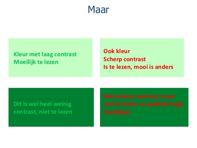een powerpointpresentatie