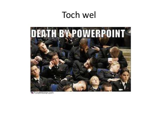 Voorbeeld powerpoint presentatie thesis