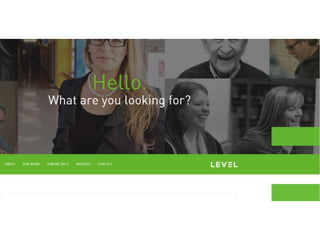Een website voor echte mensen met echte behoeften