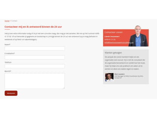 Een website voor echte mensen met echte behoeften