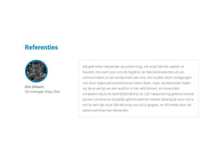 Een website voor echte mensen met echte behoeften