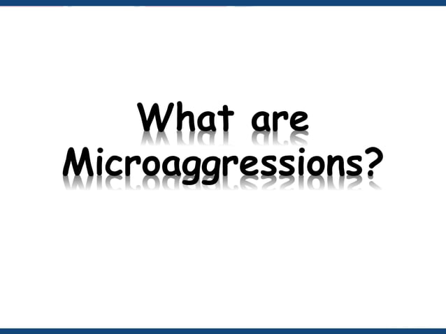 Bullying and microaggression | PPT