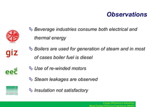 Energy Efficiency Potential in Food & Beverage Industries in Nepal | PPTX
