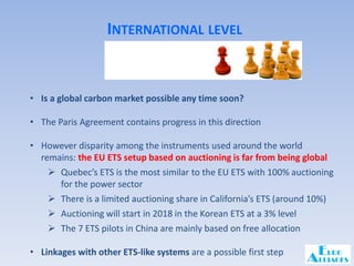 Auctioning of emission allowances under the EU ETS | PDF