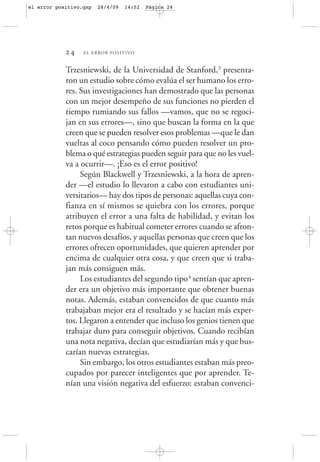 El error positivo (Introducción) | PDF