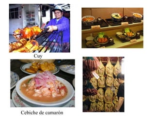 Cuy Cebiche de camarón