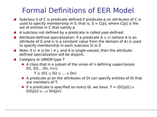 Enhanced entity-relationship diagramsnnn | PPT