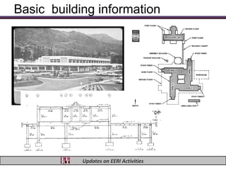 Basic building information




            Updates on EERI Activities
 