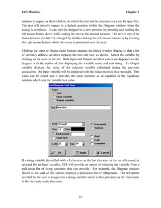 Cara menggunakan software Engineering Equations Solver | PDF