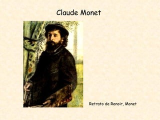 Claude Monet Retrato de Renoir, Monet 