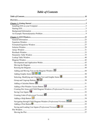 Ees manual | PDF