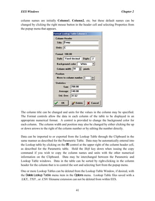 Ees manual | PDF