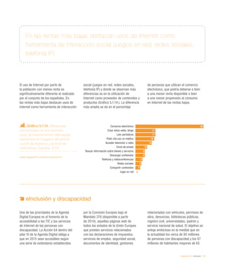 E espana 2013 Informe @fundacionorange Slide 114