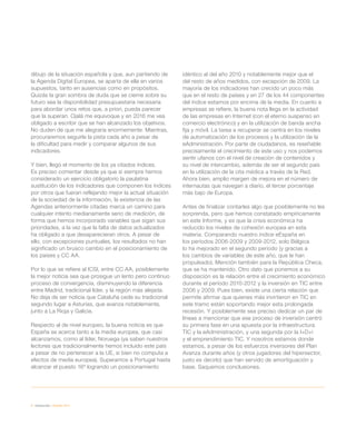 E espana 2013 Informe @fundacionorange Slide 9