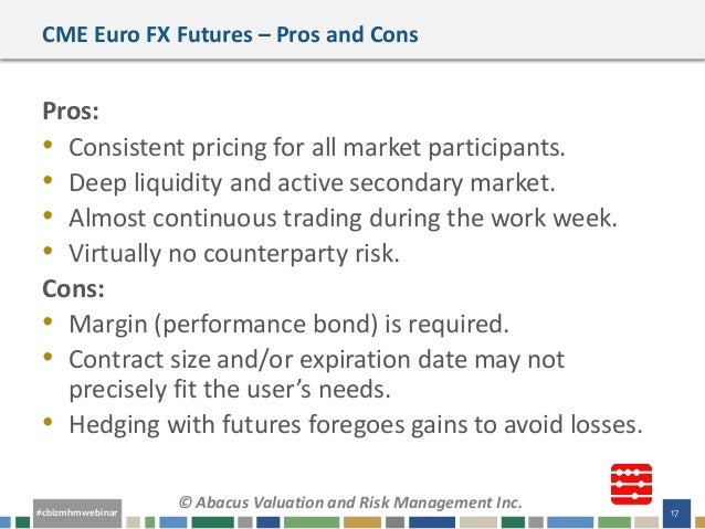 Webinar Slides Hedging Of Foreign Exchange Exposures - 