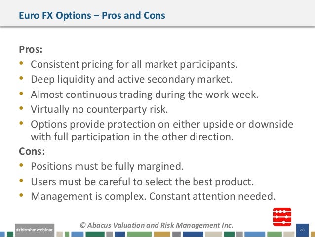 Webinar Slides Hedging Of Foreign Exchange Exposures - 