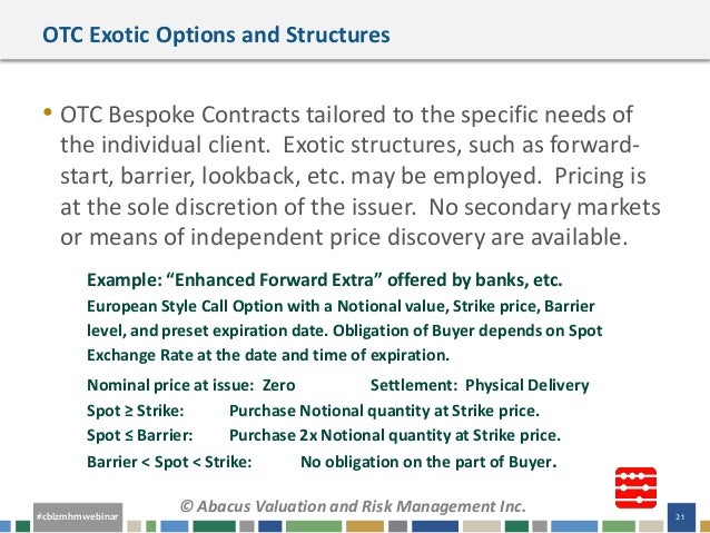 Webinar Slides Hedging Of Foreign Exchange Exposures - 