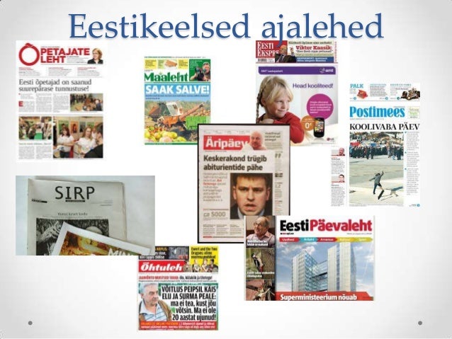 Eesti ajalehed