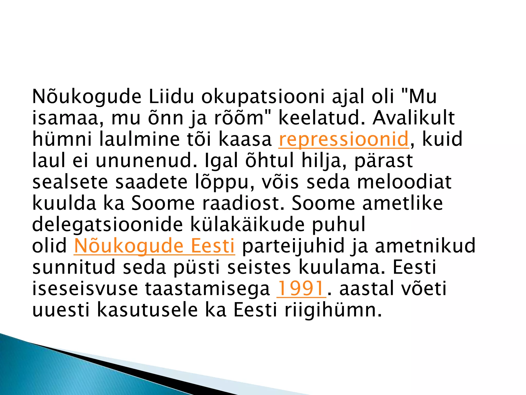 Eesti H mn PPTX eesti-h-mn-pptx