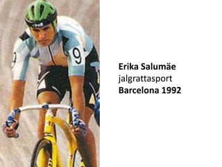 Erika SalumäejalgrattasportBarcelona 1992
