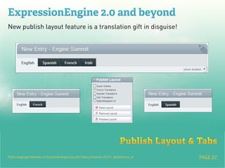 Multi-Language Websites in ExpressionEngine