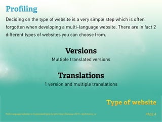 Multi-Language Websites in ExpressionEngine