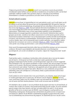 Eetstoornissen bij jongeren