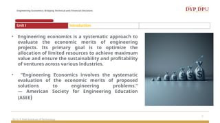 Economic Engineering Design Introduction to Engineering Economics.pptx