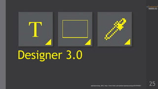 Designer 3.0
opensourceway, 2012, http://www.flickr.com/photos/opensourceway/6731974767/

25

 