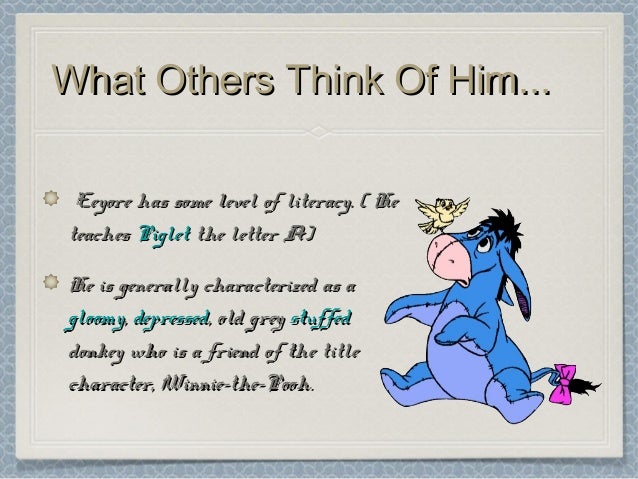 eeyore characterization