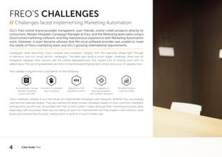 Freo Case FREO case study - implementing marketing automation | PDF