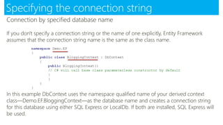 Ef code first | PPTX
