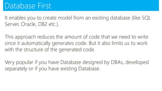 Ef code first | PPTX