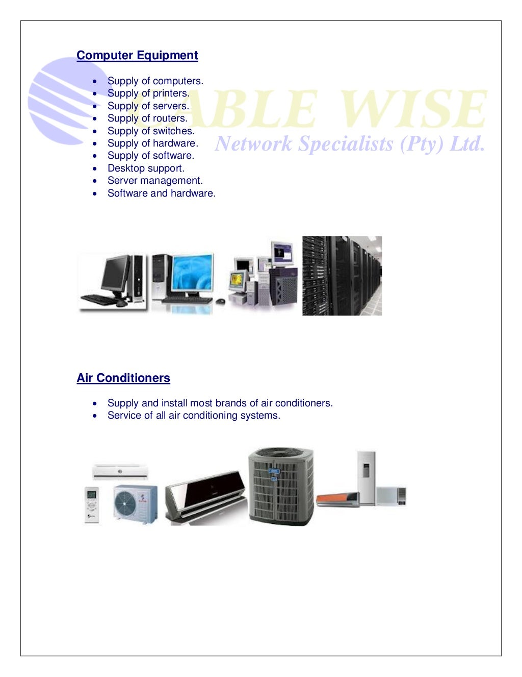 Company Profile Pty Ltd