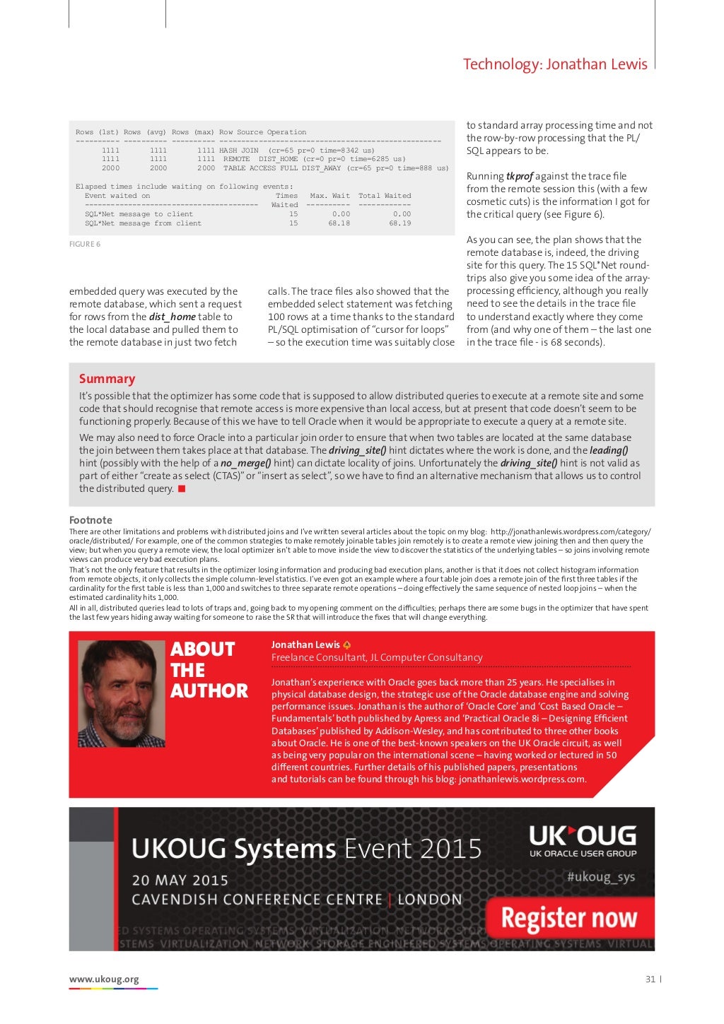 Oracle Scene Spring 2015