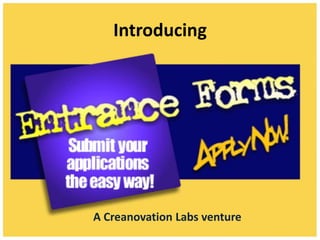 Introducing  A Creanovation Labs venture 