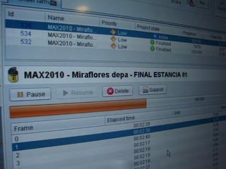 3D High-res stills & 3D Animation