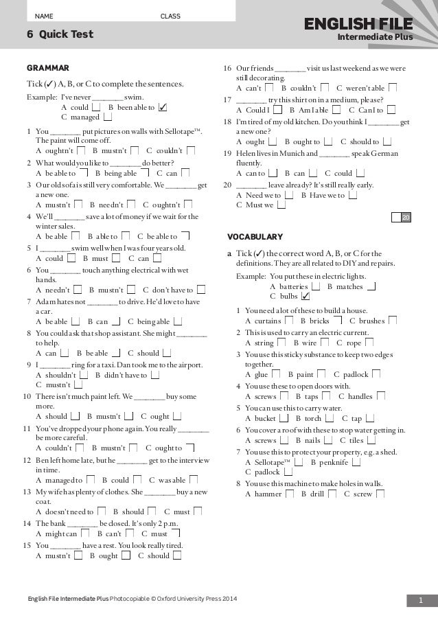 Progress test file intermediate. End of course test upper-intermediate ответы. english file elementary progress test files 1-6 ответы. new english file upper intermediate quicktest 5. english file elementary quick test 2.