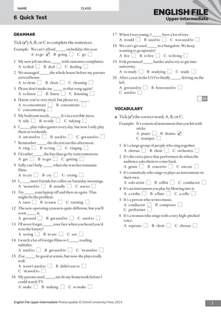 Quicktest Sample Pdf Ef3e uppint quicktest_06 | PDF