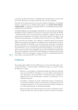 Efa Nivel Secundario - Orientação para a Acção